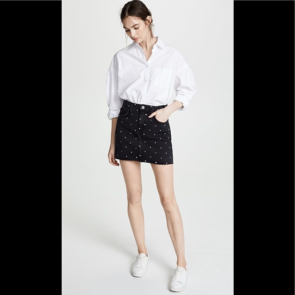 Current/Elliott The 5 Pocket Mini Skirt 28